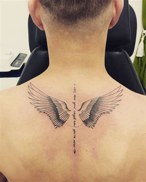 angel tattoo images wings|angel wing back tattoo designs.